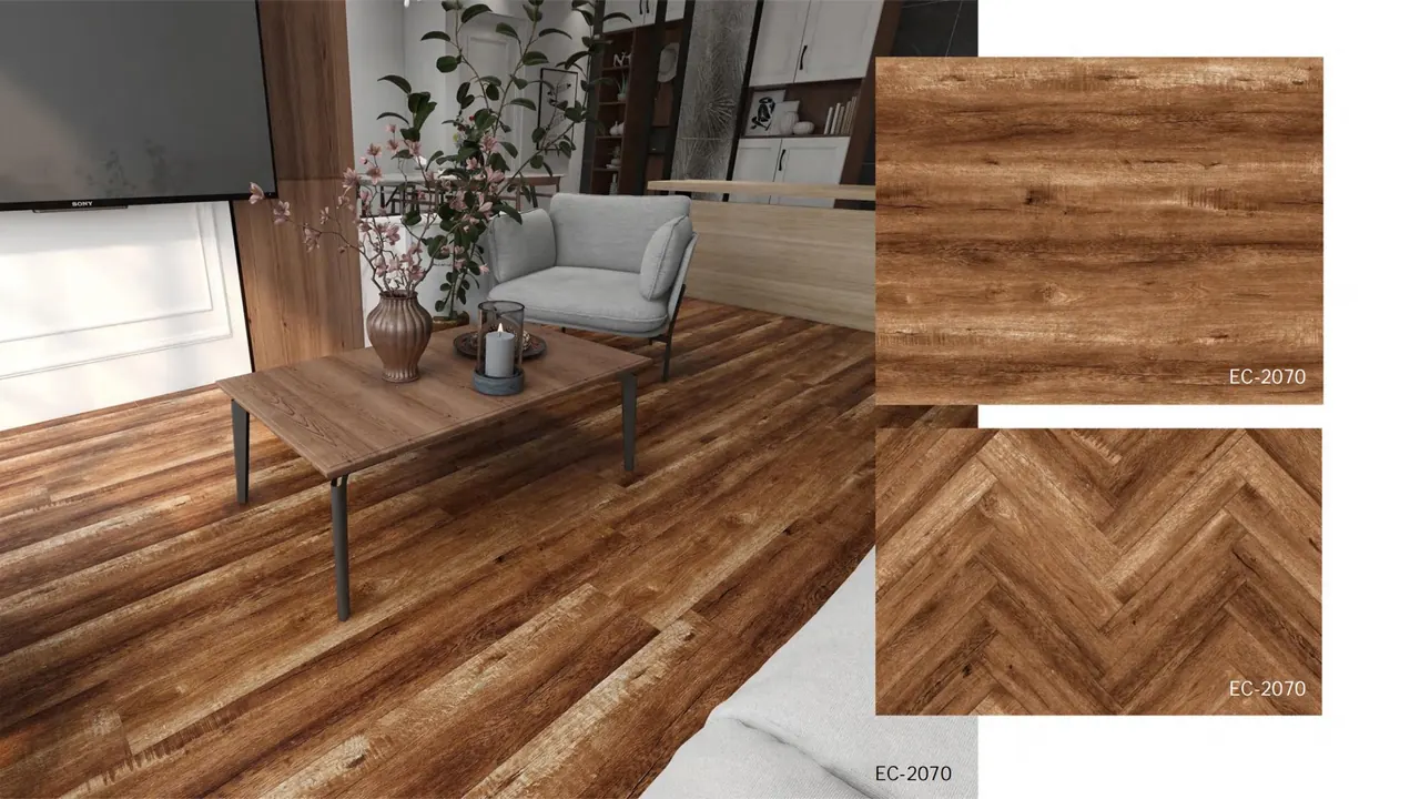SPC flooring reference scene